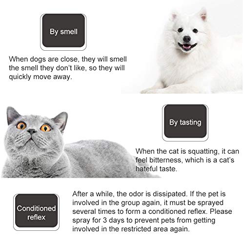 SEGMINISMART Cat Scratch Deterrent Spray, Cat Training Spray, Cat