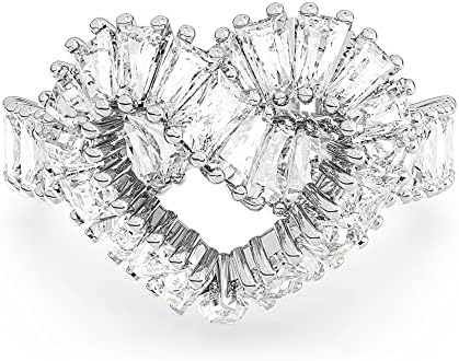 Amazon.com: Swarovski Mesmera Ring, Large Clear Crystal with a