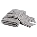 AmyHomie Mermaid Tail Blanket, Crochet Mermaid Blanket for Adults Soft All Seasons Sleeping Blankets Gift for Women(Gray,Adults)