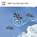 Mysterystone Bugs 3 Brushless RC Quadcopter Drone with 2 Batteries, 2 Sets of Blades, 500m Long Range Drone with GoPro Camera Mount 35min Flight Time Remote Control Wind Resistance Drones Black