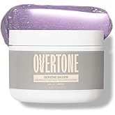 Overtone Semi Permanent Hair Color Conditioner, Serene Silver, 8 oz, Nourishing, Damage-Free, Color Depositing Mask for All Hair Types with Shea Butter & Coconut Oil, Vegan & Cruelty-Free