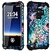 Hocase Galaxy S9 Case, SM-G960U Case, Heavy Duty Shockproof Hard Plastic+Soft Silicone Rubber Hybrid Dual Layer Protective Phone Case for Samsung Galaxy S9 (5.8