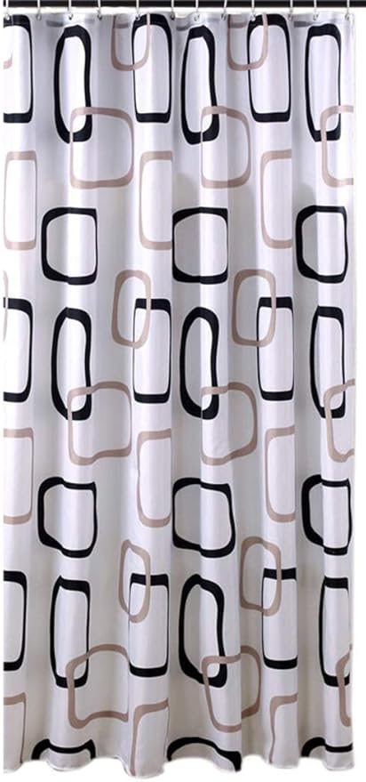 Amazon Com Welwo Bathroom Bath Waterproof Shower Curtain Bathroom
