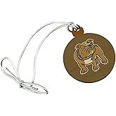 GRAPHICS & MORE Bryant University Bulldogs Logo Mini Small Tiny Wood Christmas Tree Holiday Ornament