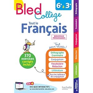 Bled Français Collège