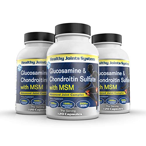 Healthy Joints System Glucosamine Chondroitin MSM Supplement for Joint
