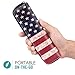 MoKo Holder Case for Apple Pencil/Apple Pencil 2 2018 Release, Premium PU Leather Case Carrying Bag Sleeve Pouch Cover for Apple iPad Pro Pencil/Pen (with Built-in Pocket and Holder), US Flag