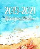 2019-2021 Three Year Planner: Monthly Schedule Organizer - Agenda Planner For The Next Three Years, 36 Months Calendar January 2019 - December 2021 | Blue Sea Design by Kim R. Jacquez