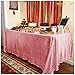 ShinyBeauty Sequin Tablecloth Rectangle 60x102-Inch Fuchsia Pink Sequin Fabric Tablecloth 6FT Table Rose Pink Glitter Tablecloth for Parties Baby Shower Birthday Wedding Decor