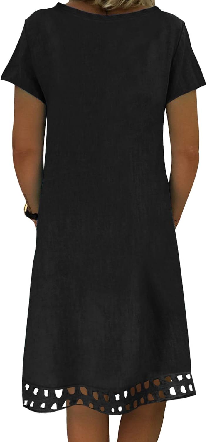 summer shift dresses knee length