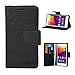 Miady BLU Advance 5.0 case, PU Leather Wallet Case ONLY for BLU Advance 5.0 Phone - Black