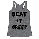 LookHUMAN Beat It Creep Large Heathered Gray