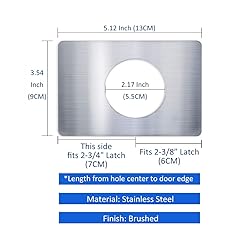 Door Reinforcement Plate, Door Knob/Deadbolt Filler