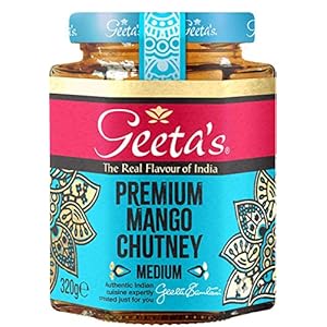 Geeta’s Premium Mango Chutney, Medium, 230 g
