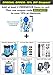 2L Hydration Bladder > BPA Free Water Bladder for Hydration Backpack < Leak Proof Water Reservoir, Large Opening, Tasteless TPU Material, Quick Release Insulated Tube, On/Off Valve, Soft Bite with Cap