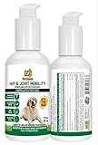 Pet Diesel Glucosamine Chondroitin Liquid Joint Supplement For Dogs | Vegetarian MSM Hyaluronic Acid Vitamin Complex For Small Or Large Dogs | Canine Arthritis Pain Relief, Hip & Joint Protection