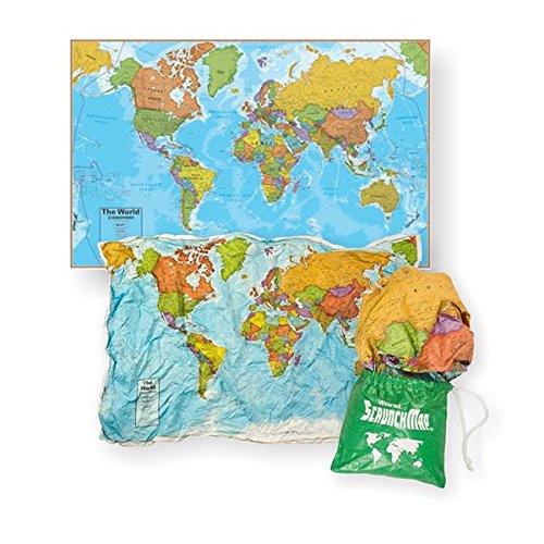 World Scrunch Map