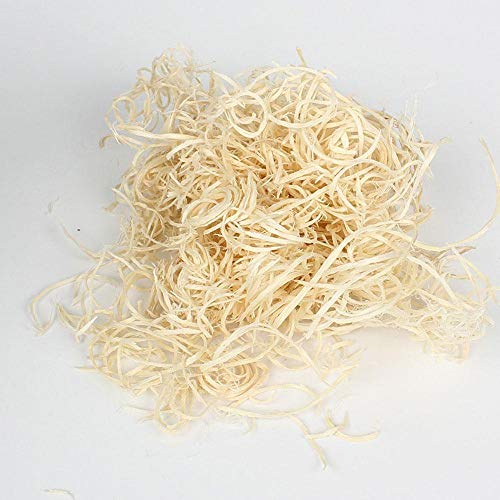 AUOKER Reptile Bedding, Prime Poplar Reptile Substrate Fiber, Reptile Amphibian Habitat Decor, Mulch Reptile Terrarium Bedding for Snakes Lizards Hamster Rabbit Tortoises - 380g