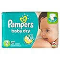 Pampers Baby Dry Diapers Size 2, 37 Count
