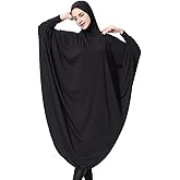 khalat Women's One-Piece Muslim Abaya Dress Large Overhead Prayer Ramadan Long Hijab Dress