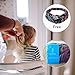 50 Pack Hair Bands Hair Rope for Girls and Womens Hair, Elastic Hair Ties for Thick Hair, High Stretch Ponytail Holders Hair Rubber Bands, Non slip No Damage Premium Hair Accessories(10 Solid Colors)