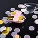 EBOOT 5000 Pieces Paper Confetti 1 Inch Round Tissue Paper Table Confetti Dots for Wedding Party Decorations, Mixed Colors
