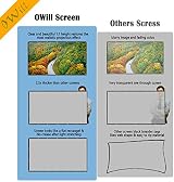OWill 120 Inch 16:9 HD 4K Projector Screen, Portable & Foldable view 3