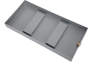 Steam Generator Drainage Pan for SteamSpa Component Series, 21x10x2 Inch Galvanized Steel Rectangular Drainage Pan – Rust-Res