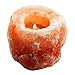 HemingWeigh Himalayan Natural Crystal Salt Rock Tea Light Candle Holder