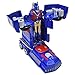 Truck Transforming Robot 2 in 1 Models - 1 Button Transformation, Realistic Engine Sounds, Multicolor Lights, 360 Degree Spinning - Ideal Kids Boys Girls Holiday Birthday Gift
