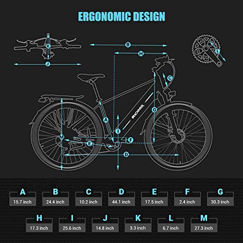 Macwheel 500W Electric Bike, 27.5 