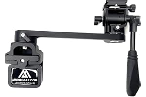 MUTNTGEAR.COM Mutnt Binocular Spotting Scope DSLR Window Mount with Extension Arm and QD 1/4 20 Arca Swiss Style Tripod Plate