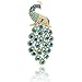 DIYJewelryDepot TM:1 pc Light Blue Peacock Mirror Cabochon for DIY Bling Mobile Phone Case Decoration