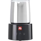Illy Milk Frother by Lissoni (Stainless Steel), Dishwasher Safe, All Milk Types, Hot Chocolate