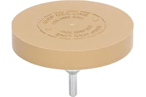 Pneumatic Rubber Eraser Wheel with 4000RPM Speed 3.5in Rubber Eraser Wheel Pneumatic Adhesive Remover