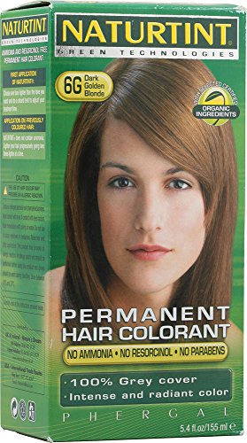 Hair Color-6G/Dark Golden Blonde Naturtint 5.28 oz Liquid