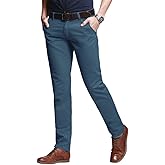 Match Men's Slim Tapered Casual Pants #8105