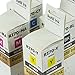 SOJITEK Epson T664 Compatible 4 Refill Ink Kit (Black Cyan Magenta Yellow) 70ml for Ink Set T664120 T664220 T664320 T664420 T6641 T6642 T6643 T6644 and Expression Ecotank ET-2500 ET-2550 ET-4500 ET-4550 L100 L110 L120 L200 L210 L300 L350 L355 L550 L555 Printers!