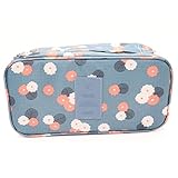 IDS Portable Protect Bra Underwear Organizer Bag Waterproof Travel Organizer , Blue