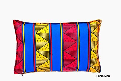 Amazon Com African Fabric Pillow Cover Bed Bolster Pillow Chair