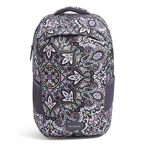 Vera Bradley Women's Recycled Lighten Up Reactive Xl Backpack, Bonbon