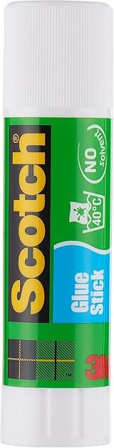 Scotch Permanent Glue Stick Solvent-Free 21g Pack of 5 - Water Based view 2