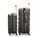 Samsonite Invoke Hardside Luggage with Spinner Wheels, Black, 2-Piece Set (20/28)