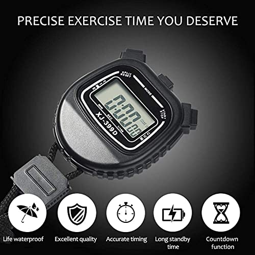 GLLP Elektronische Stopwatch Multifunctionele Sport Stopwatch Sport Running Fitness Games Timer (2 Stks) - Image 7