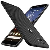 GESMA Google Pixel 3a Case, Google Pixel 3a Case, JS Scratch Resistant & Anti Slip Grippy Soft TPU Case for Google Pixel 3a Phone (Black)
