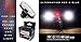 PS1200 Front & OPTIKS P220 Rear Police Patrol Bike Light - Red/Blue Strobe LED - Rechargeable - Water Proof - 5 Modes