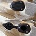 Multi Outools Plastic Flush Mount Fishing Boat Rod Holder with Cap Cover for Kayak Boat Canoe 7.9x1.8 inch Fishing Tackle Accessory 30 Degree Black 2pcs/4pcs (4PCS)