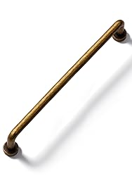 JIASENBAO 2 Pack Antique Brass Cabinet Bar Pulls