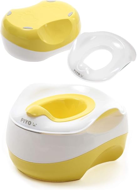 Amazon ピヨ Piyo 3way おまる 補助便座 踏み台 トイレトレーニング 子供 子ども 男の子 女の子 ステップ台 幼児 こども トイレ おしゃれ かわいい 人気 トイレトレーニング レモン イエロー おまる 便座 ベビー マタニティ 通販