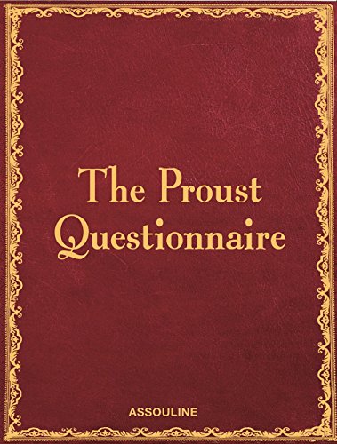 [Read] The Proust Questionnaire (Trade) RAR